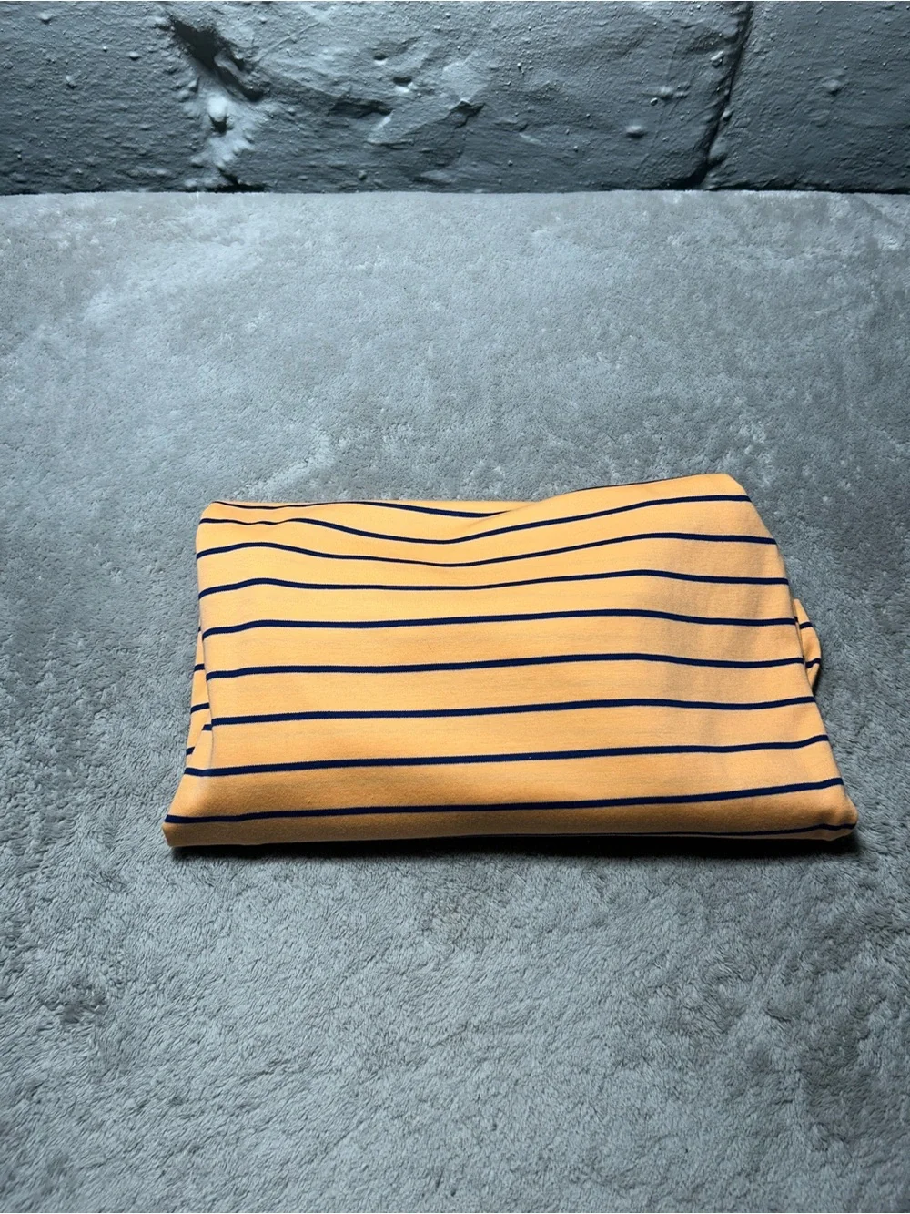 Polo Ralph Lauren Classic Fit Striped Polo Shirt Orange Blue XXL
